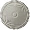 Ekena Millwork Shakuras Ceiling Medallion (Fits Canopies up to 5"), Hand-Painted Pot of Cream, 24"OD x 3"P CM24SHPCF - alternate 1